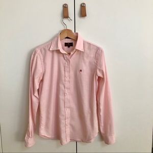 Vintage Etienne Aigner Pale Pink Button-down Shirt